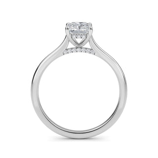 Radiant Classic Solitaire Engagement Ring 1.0 ct