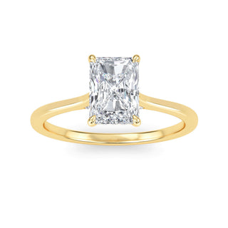 Radiant Classic Solitaire Engagement Ring 1.0 ct