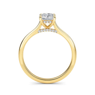 Radiant Classic Solitaire Engagement Ring 1.0 ct