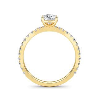 Cushion Refined Pavé Engagement Ring 1.0 ct