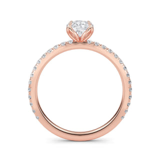 Cushion Signature Pavé Engagement Ring 1.0 ct