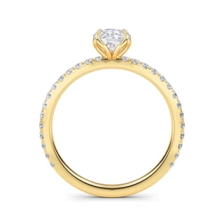 Cushion Signature Pavé Engagement Ring 1.0 ct