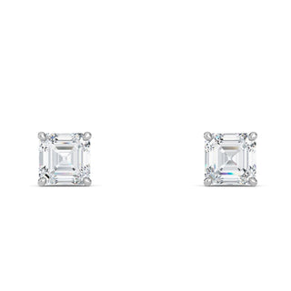 Asscher Cut Four-Prong Stud Earrings 2.0 ct. tw.