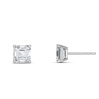 Asscher Cut Four-Prong Stud Earrings 2.0 ct. tw.