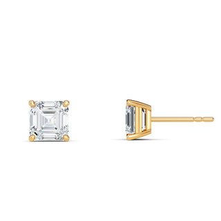 Asscher Cut Four-Prong Stud Earrings 2.0 ct. tw.