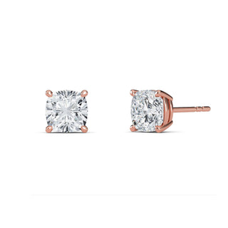 Cushion Cut Three-Prong Stud Earrings 1.0 ct. tw.