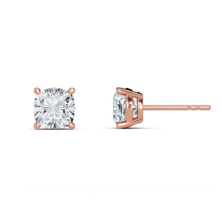 Cushion Cut Three-Prong Stud Earrings 1.0 ct. tw.