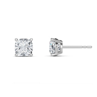 Cushion Cut Three-Prong Stud Earrings 1.0 ct. tw.