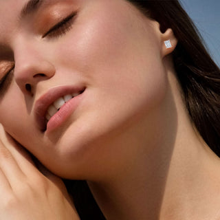 Emerald Cut Four-Prong Stud Earrings 1.0 ct. tw.