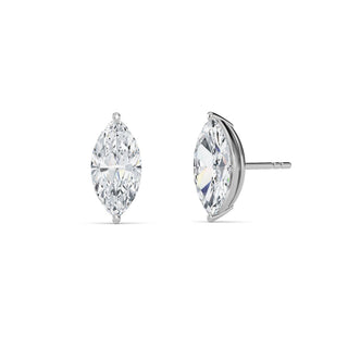Marquise Cut Two-Prong Stud Earrings 2.5 ct. tw.
