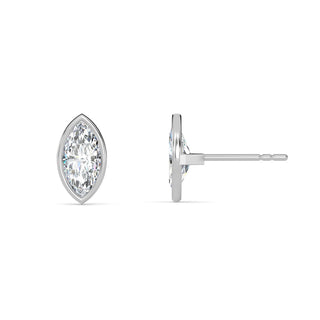 Marquise Cut Bezel Stud Earrings 1.5 ct. tw.