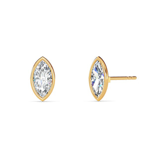 Marquise Cut Bezel Stud Earrings 1.5 ct. tw.