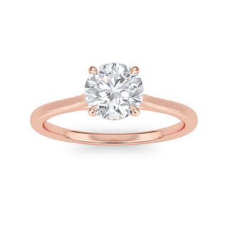 Round Cut Signature Solitaire Engagement Ring 1.0 ct