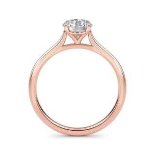 Round Cut Signature Solitaire Engagement Ring 1.0 ct