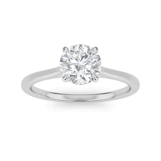 Round Cut Signature Solitaire Engagement Ring 1.0 ct