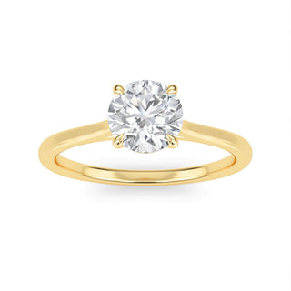 Round Cut Signature Solitaire Engagement Ring 1.0 ct