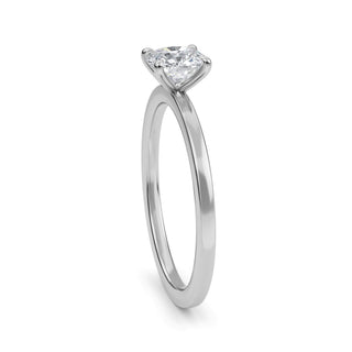 Cushion Cut Classic Solitaire Engagement Ring 1.0 ct