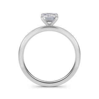 Emerald Cut Solitaire Engagement Ring 1.0 ct