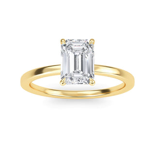 Emerald Cut Solitaire Engagement Ring 1.0 ct