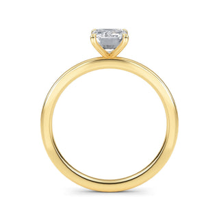 Emerald Cut Solitaire Engagement Ring 1.0 ct