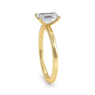 Emerald Cut Solitaire Engagement Ring 1.0 ct