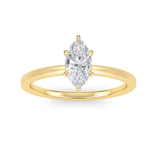 Marquise Cut Solitaire Engagement Ring 1.0 ct