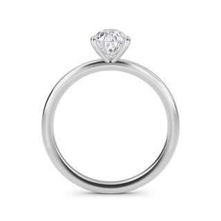 Pear Cut Solitaire Engagement Ring 1.0 ct