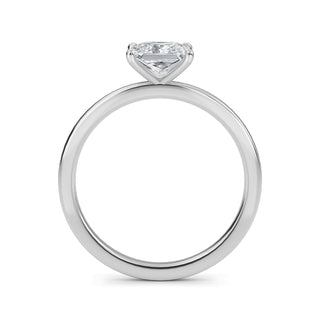 Princess Cut Solitaire Engagement Ring 1.0 ct