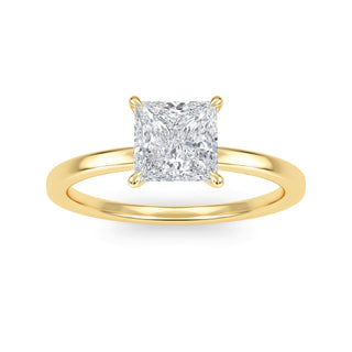 Princess Cut Solitaire Engagement Ring 1.0 ct