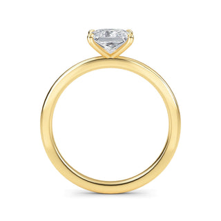 Princess Cut Solitaire Engagement Ring 1.0 ct