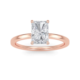 Radiant Cut Solitaire Engagement Ring 1.0 ct