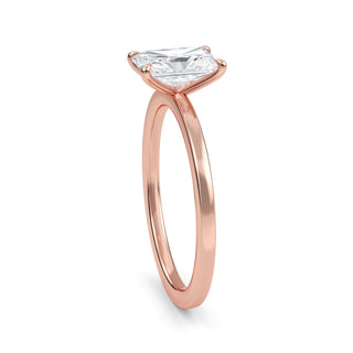 Radiant Cut Solitaire Engagement Ring 1.0 ct