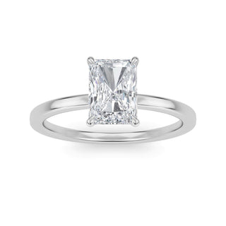 Radiant Cut Solitaire Engagement Ring 1.0 ct
