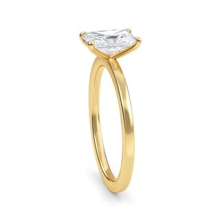 Radiant Cut Solitaire Engagement Ring 1.0 ct