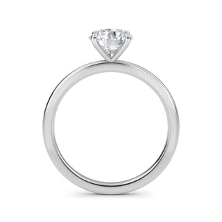 Round Cut Essential Solitaire Engagement Ring 1.0 ct