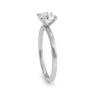 Round Cut Essential Solitaire Engagement Ring 1.0 ct