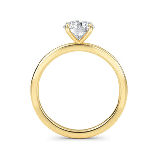 Round Cut Essential Solitaire Engagement Ring 1.0 ct