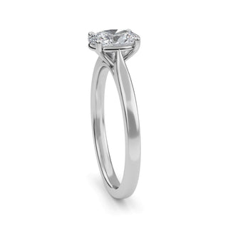 Oval Cut Minimal Solitaire Engagement Ring 1.0 ct