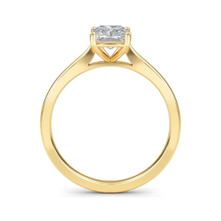 Radiant Cut Minimal Solitaire Engagement Ring 1.0 ct