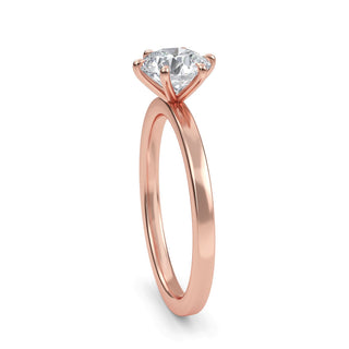 Asscher Cut Modern Solitaire Engagement Ring 1.0 ct