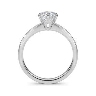 Round Cut Timeless Solitaire Engagement Ring 1.0 ct