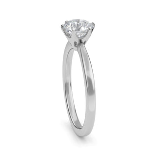 Round Cut Timeless Solitaire Engagement Ring 1.0 ct