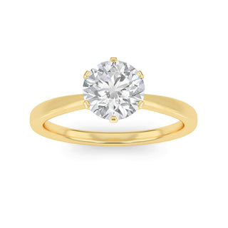 Round Cut Timeless Solitaire Engagement Ring 1.0 ct