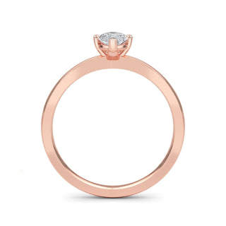 Marquise Cut Classic Solitaire Engagement Ring 0.5 ct