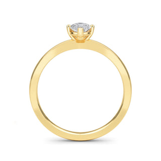 Marquise Cut Classic Solitaire Engagement Ring 0.5 ct