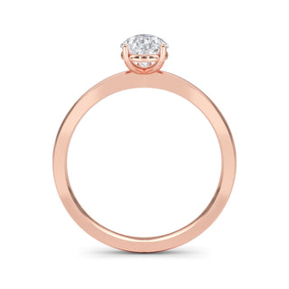 Pear Cut Classic Solitaire Engagement Ring 1.5 ct