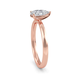 Pear Cut Classic Solitaire Engagement Ring 1.5 ct