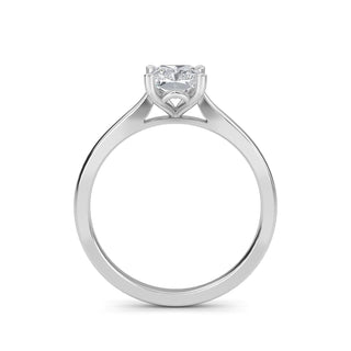 Radiant Cut Cathedral Solitaire Engagement Ring 1.0 ct