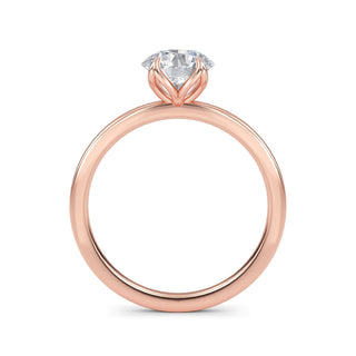 Round Cut Solitaire Engagement Ring 1.0 ct