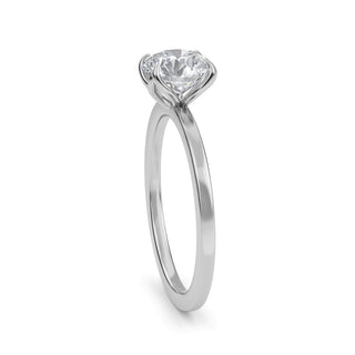 Round Cut Solitaire Engagement Ring 1.0 ct